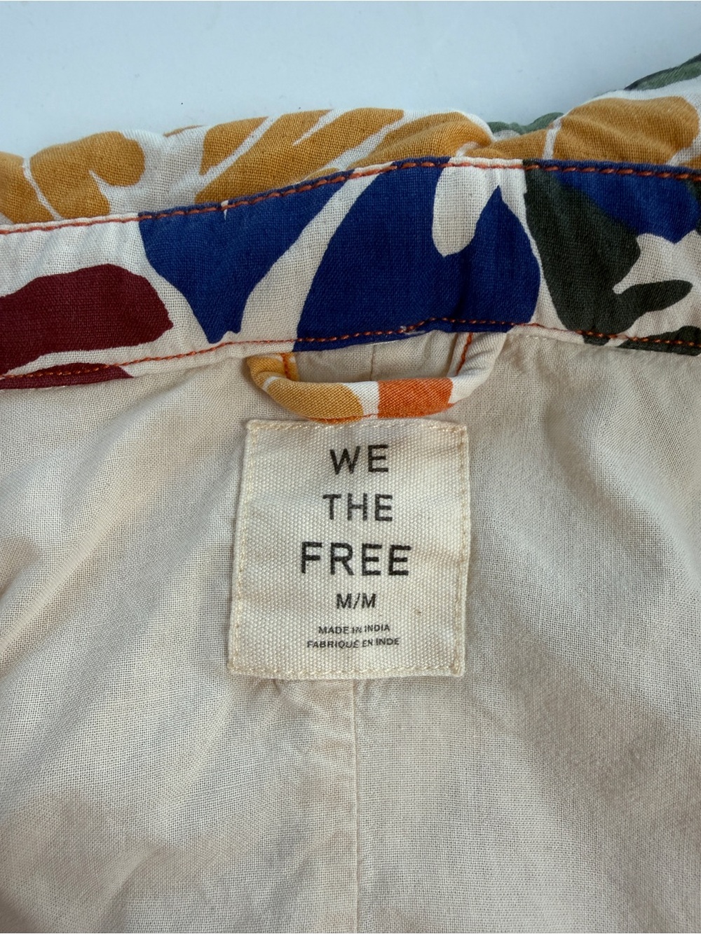 Free People Soleil Beach Jacket size medium Tropical - Picture 3 of 10